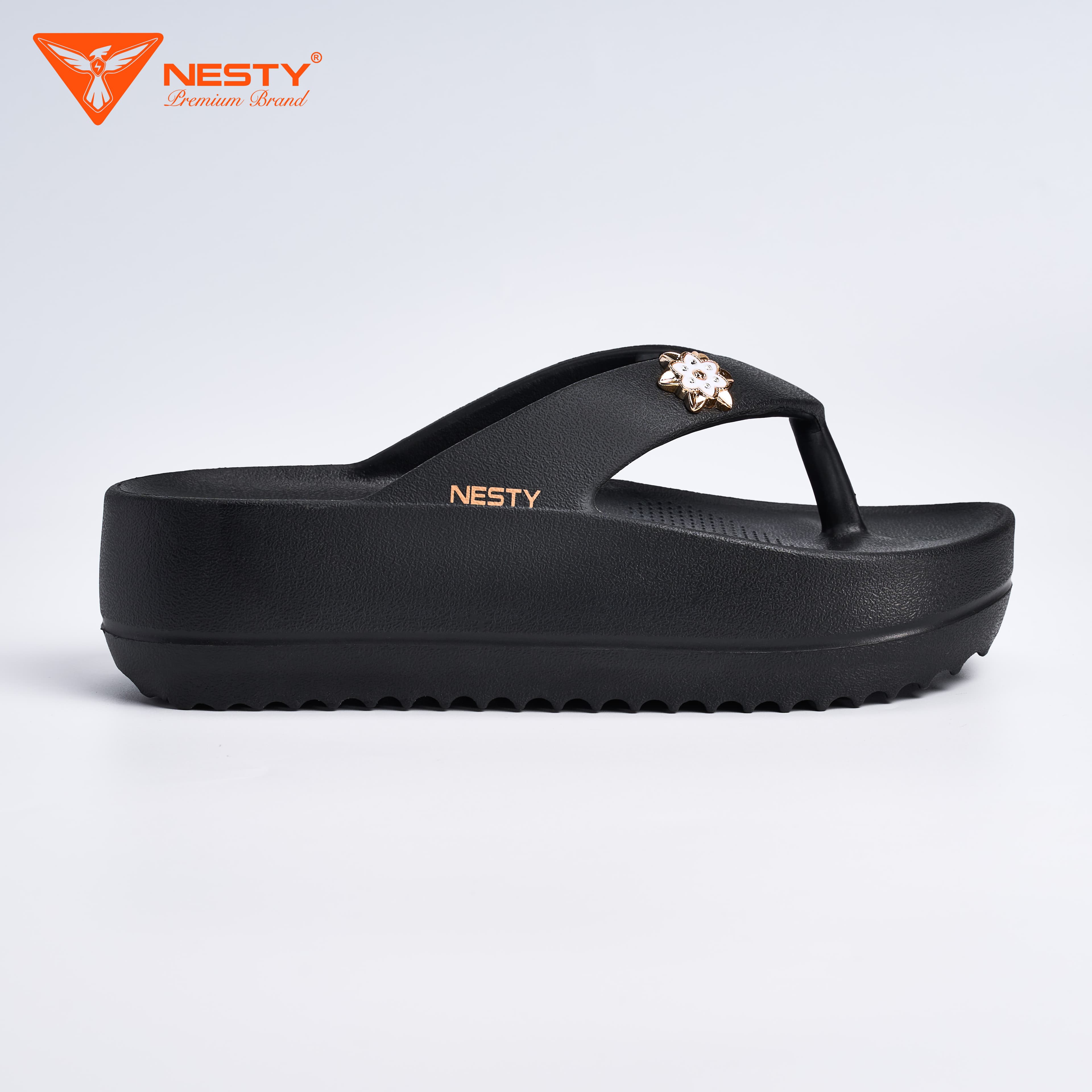 Dép Nữ Xỏ Ngón NESTY Đế Cao Thời Trang Kiểu Dáng Basic Chất Liệu EVA Mềm Mại - NE08 3