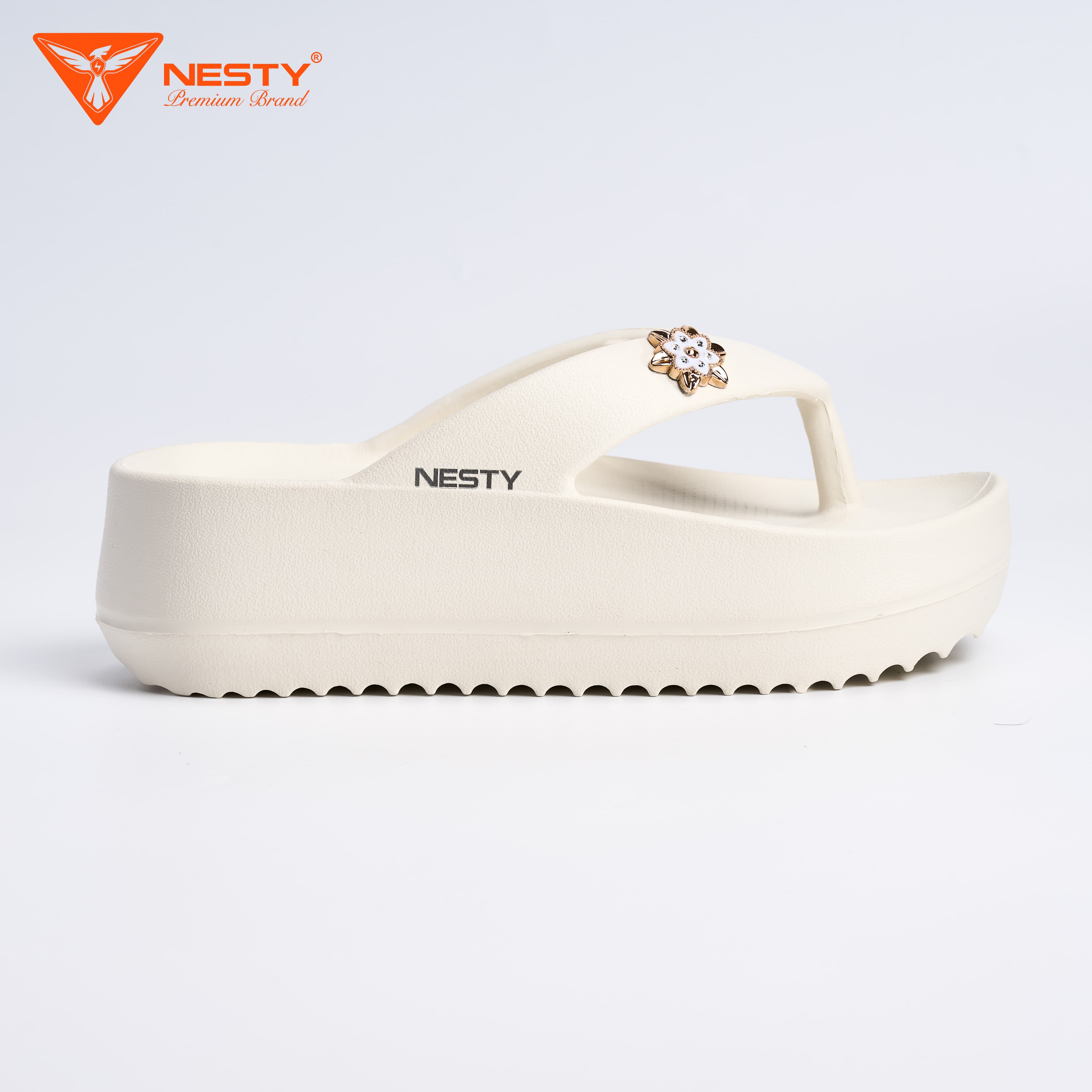 Dép Nữ Xỏ Ngón NESTY Đế Cao Thời Trang Kiểu Dáng Basic Chất Liệu EVA Mềm Mại - NE08 4